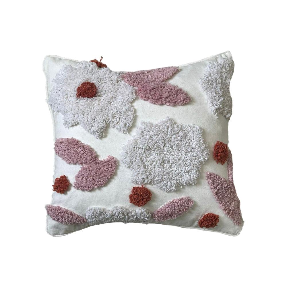 8a5a1e-8b.myshopify.com Handmade Cotton Tufted Cushion-Decorative Pillow For Sofa, Bed Or Lounge 16x16 inch | FCU0028