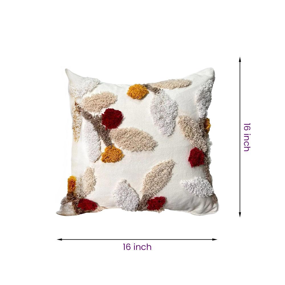 8a5a1e-8b.myshopify.com Handmade Cotton Tufted Cushion-Decorative Pillow For Sofa, Bed Or Lounge 16x16 inch | FCU0029