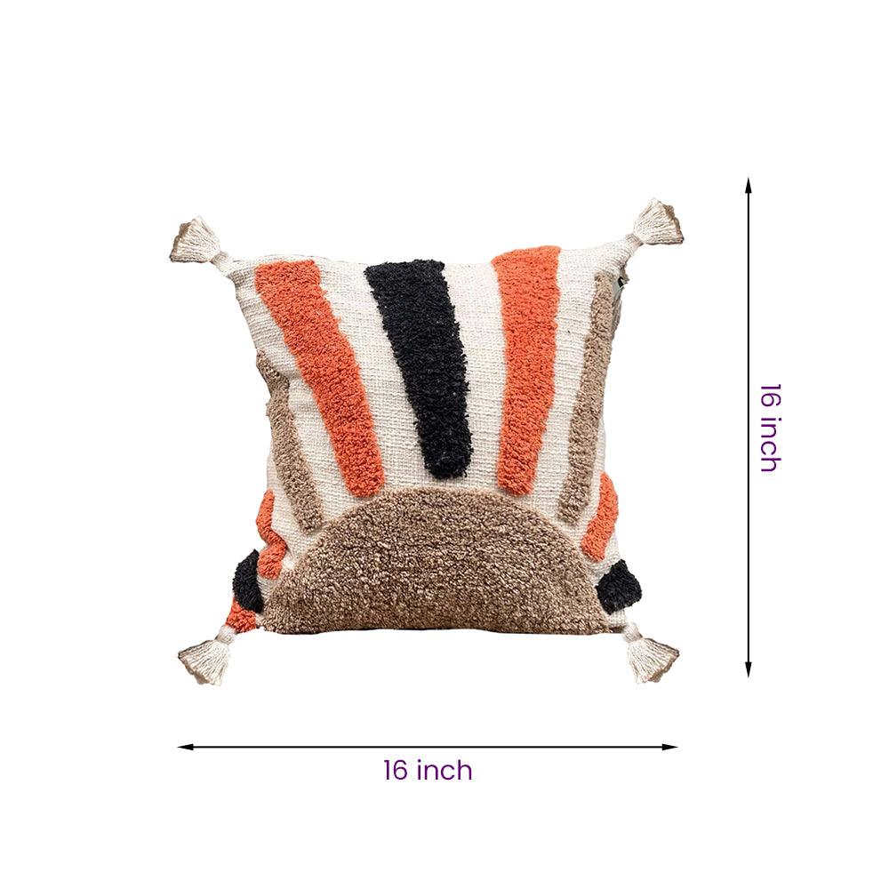 8a5a1e-8b.myshopify.com Handmade Cotton Tufted Cushion-Decorative Pillow For Sofa, Bed Or Lounge 16x16 inch | FCU0022