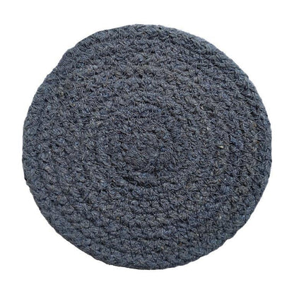 8a5a1e-8b.myshopify.com Water Hyacinth Placemats Set of 6 Jute Table Mats Farmhouse Boho Style 6x6 Inch | FPMG001