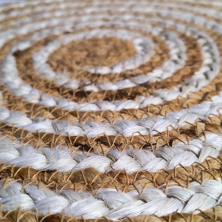 8a5a1e-8b.myshopify.com Water Hyacinth Placemat Set of 6 Jute Plate Mats NonSlip Boho Braided 12x12 Inch | FPMP001