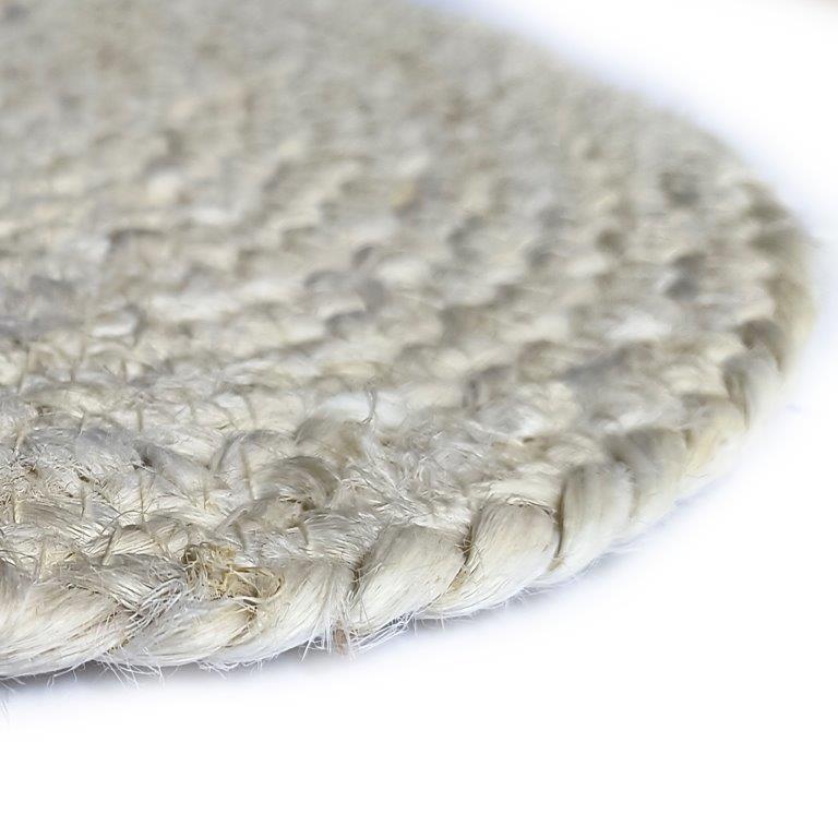 8a5a1e-8b.myshopify.com Water Hyacinth Placemat Set of 6 Jute Plate Mats NonSlip Boho Braided 12x12 Inch | FPMP002