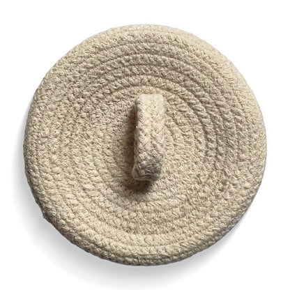 8a5a1e-8b.myshopify.com Water Hyacinth Placemats Set of 6 Jute Table Mats Farmhouse Boho Style 6x6 Inch | FPMG003
