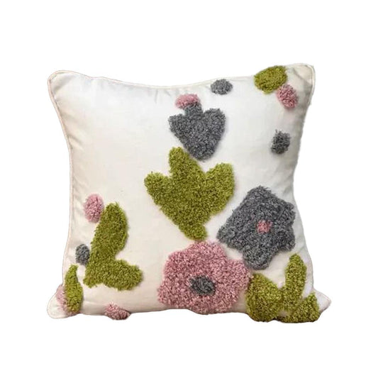 8a5a1e-8b.myshopify.com Handmade Cotton Tufted Cushion-Decorative Pillow For Sofa, Bed Or Lounge 16x16 inch | FCU0005