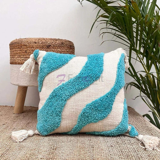 8a5a1e-8b.myshopify.com Handmade Cotton Tufted Cushion-Decorative Pillow For Sofa, Bed Or Lounge 16x16 inch | FCU0006