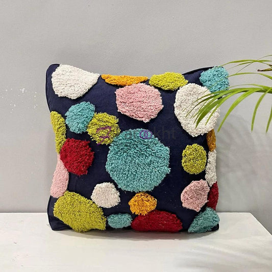 8a5a1e-8b.myshopify.com Handmade Cotton Tufted Cushion-Decorative Pillow For Sofa, Bed Or Lounge 16x16 inch | FCU0015