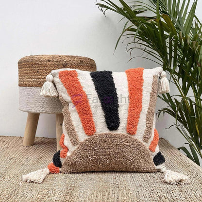 8a5a1e-8b.myshopify.com Handmade Cotton Tufted Cushion-Decorative Pillow For Sofa, Bed Or Lounge 16x16 inch | FCU0022