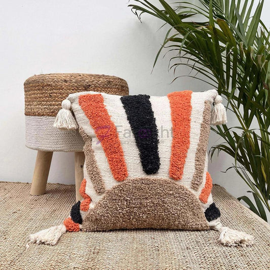 8a5a1e-8b.myshopify.com Handmade Cotton Tufted Cushion-Decorative Pillow For Sofa, Bed Or Lounge 16x16 inch | FCU0022