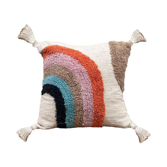 8a5a1e-8b.myshopify.com Handmade Cotton Tufted Cushion-Decorative Pillow For Sofa, Bed Or Lounge 16x16 inch | FCU0023