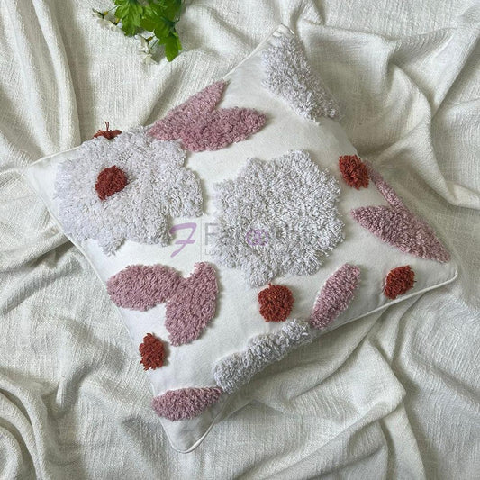 8a5a1e-8b.myshopify.com Handmade Cotton Tufted Cushion-Decorative Pillow For Sofa, Bed Or Lounge 16x16 inch | FCU0028