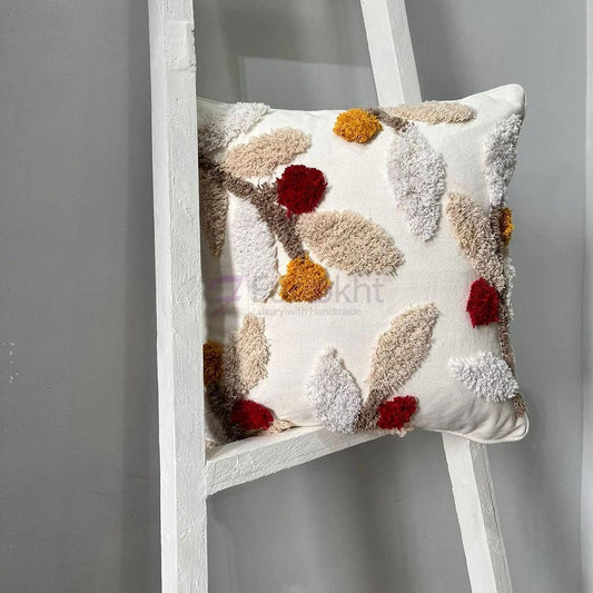 8a5a1e-8b.myshopify.com Handmade Cotton Tufted Cushion-Decorative Pillow For Sofa, Bed Or Lounge 16x16 inch | FCU0029