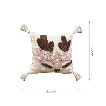 8a5a1e-8b.myshopify.com Handmade Cotton Tufted Cushion-Decorative Pillow For Sofa, Bed Or Lounge 16x16 inch | FCU0021